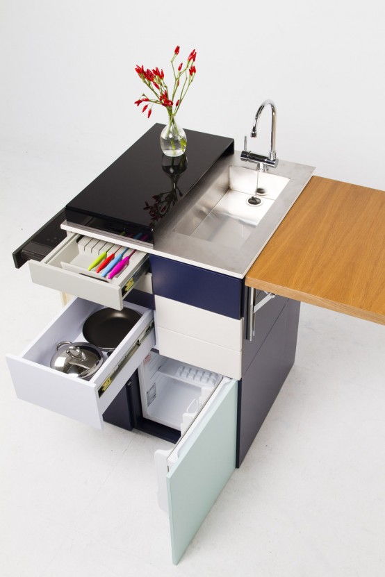 Super Compact Gali Module Kitchen With Everything At Hand