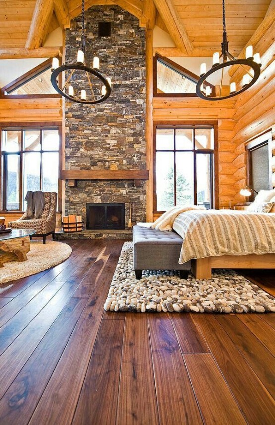 27 Super Cozy And Comfy Bedrooms With A Fireplace DigsDigs