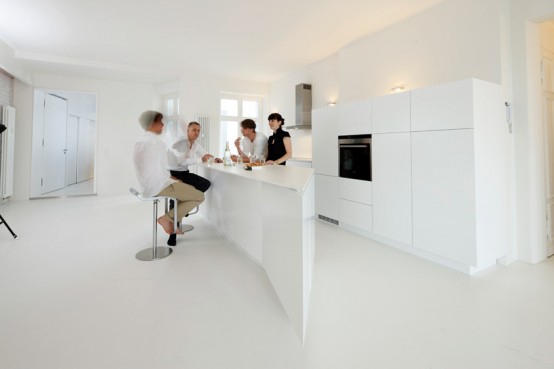 Super White Apartment Interior