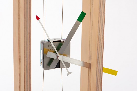 Surreal Instrumental Clock Inspired By Stringed Instruments