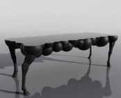 Surrealistic Mad Horse Table