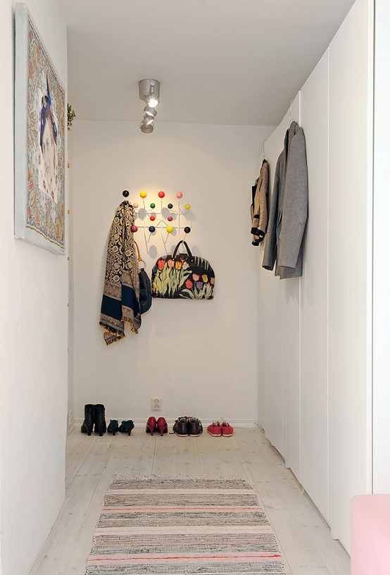 Sweden Apartment Desgin With Cool Balcony