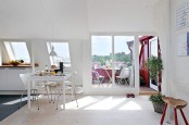 Sweden Apartment Desgin With Cool Balcony