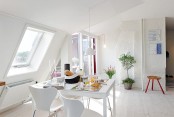 Sweden Apartment Desgin With Cool Balcony