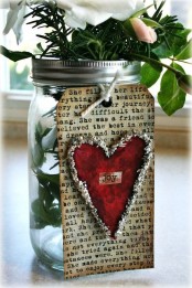 Sweet Shabby Chic Valentines Day Decor Ideas