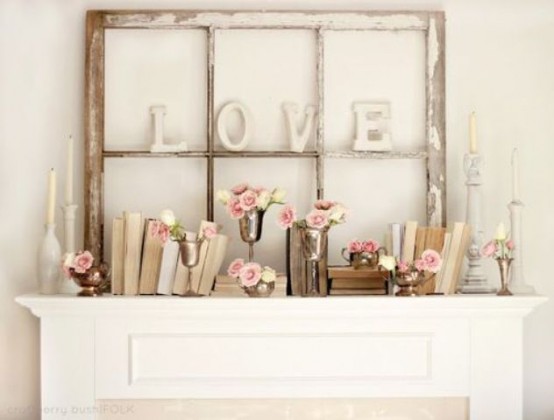 Sweet Shabby Chic Valentines Day Decor Ideas