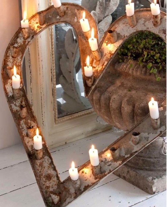 Sweet Shabby Chic Valentines Day Decor Ideas