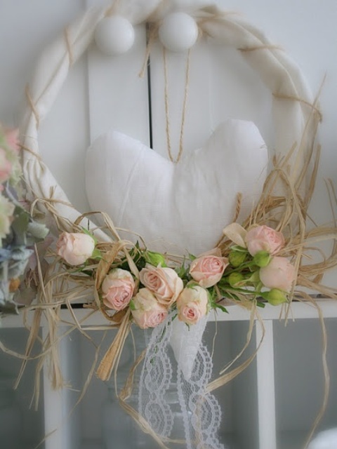 Sweet Shabby Chic Valentines Day Decor Ideas
