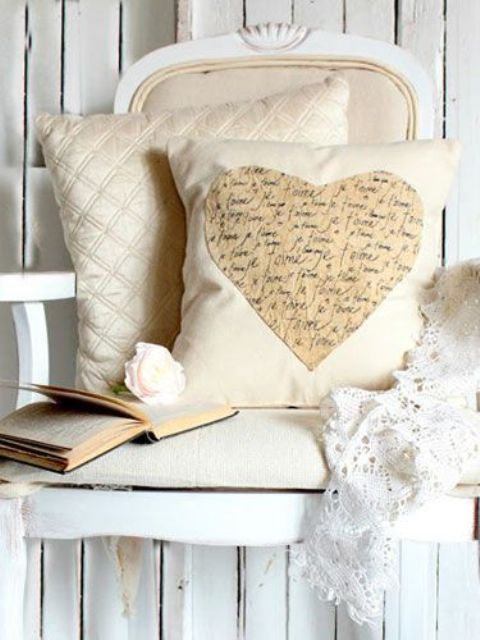 Sweet Shabby Chic Valentines Day Decor Ideas
