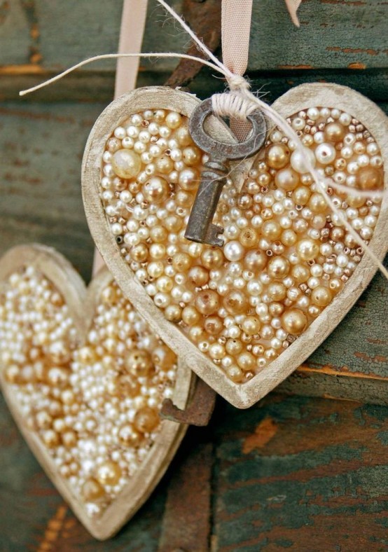 Sweet Shabby Chic Valentines Day Decor Ideas