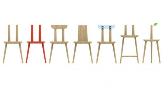 Tabu Chair Series To Synthesize Nature And Naturalize Industry