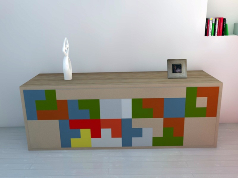 Tetris Inspired Interactive Furniture