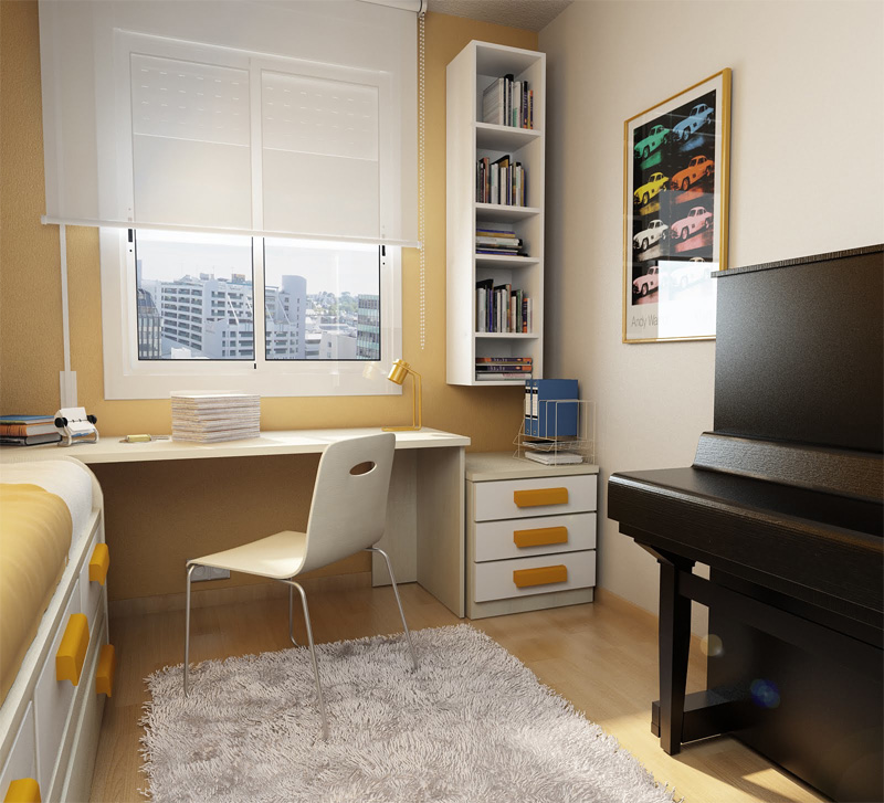 55 Thoughtful Teenage Bedroom Layouts