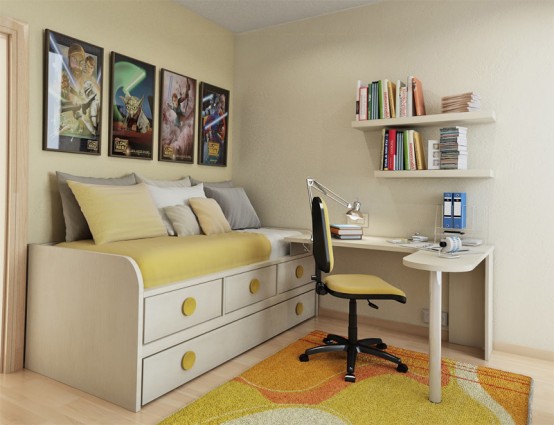 boys bedroom layout