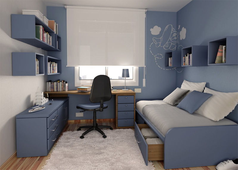 Thoughtful Teen Room Layout
