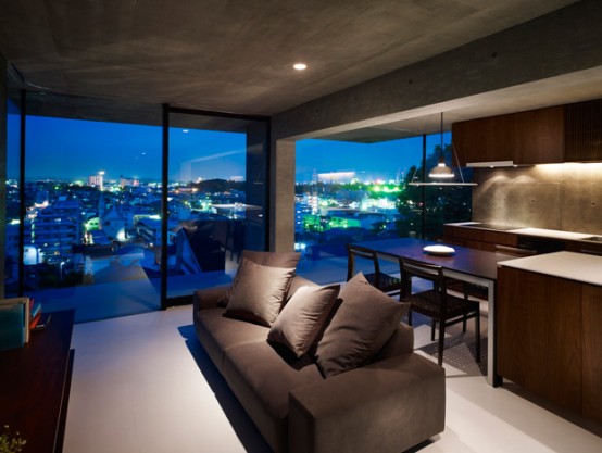 Three Storey Concrete Residence