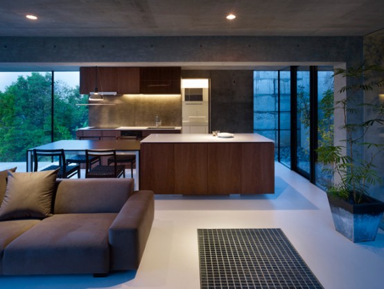 Three Storey Concrete Residence
