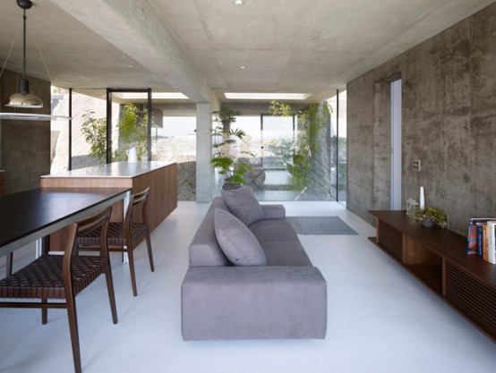 Three Storey Concrete Residence
