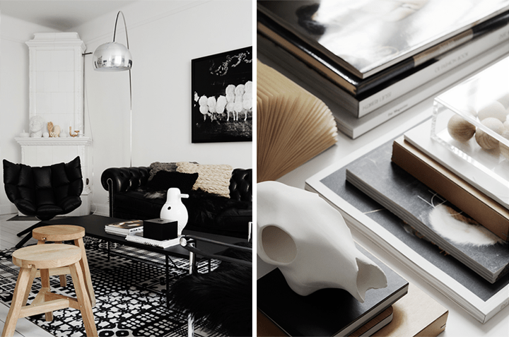 Timeless Black And White Apartment With Its Own Personality