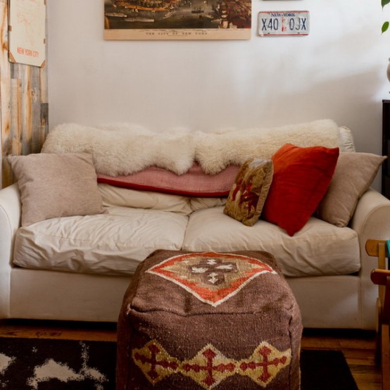 Tiny Manhattan Studio With Smart Storage And Eclectic Decor