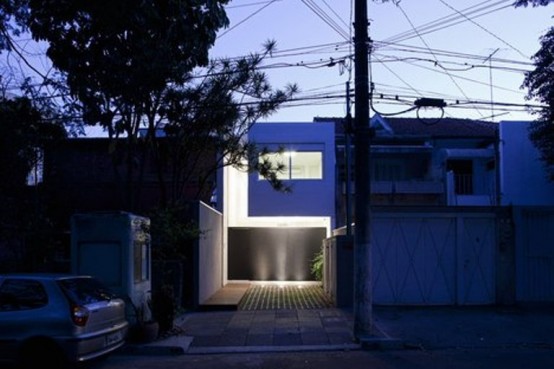 Tiny Minimalist Bright House In Brazil