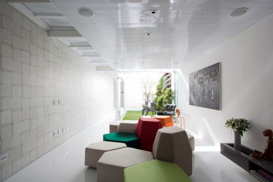Tiny Minimalist Bright House In Brazil