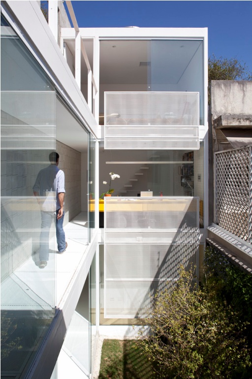 Tiny Minimalist Bright House In Brazil