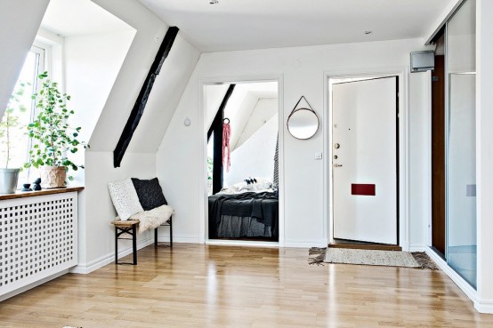 Tiny Scandinavian Apartment With A Smart Space Saving Design