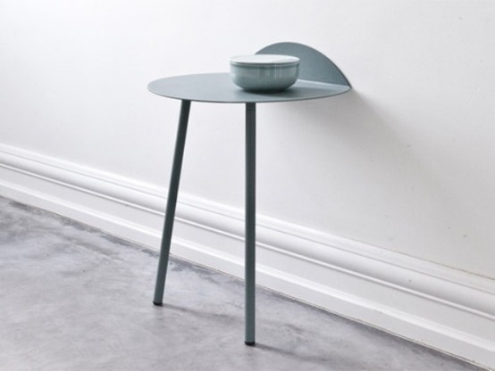 Tiny Yeh Wall Table As A Space-Saving Solution