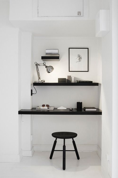 Tiny Yet Functional Home Office Area Designs