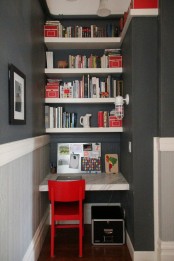 Tiny Yet Functional Home Office Area Designs