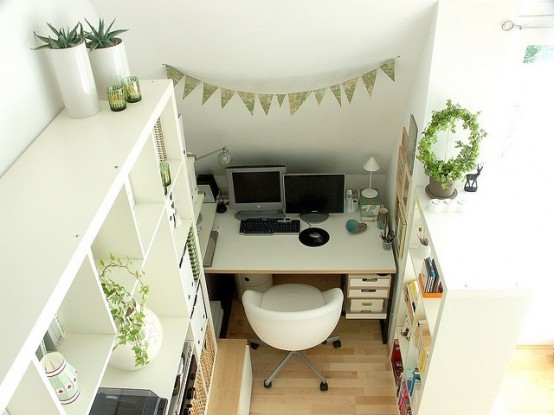 Tiny Yet Functional Home Office Area Designs