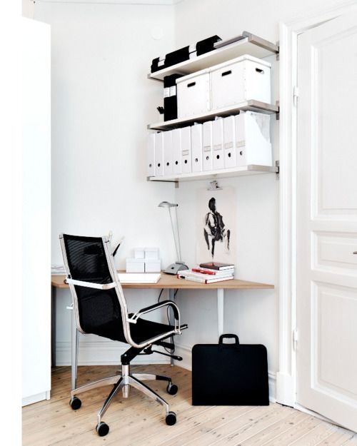 Tiny Yet Functional Home Office Area Designs