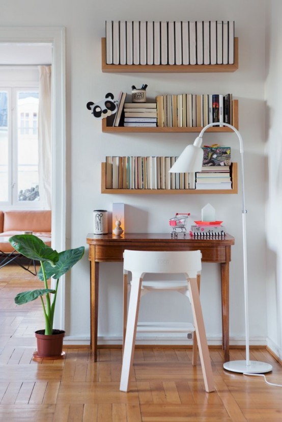 Tiny Yet Functional Home Office Area Designs