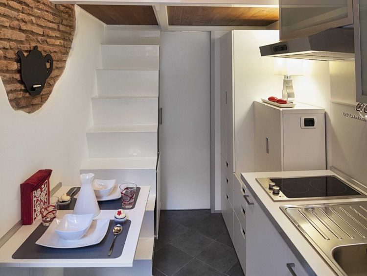 Super Compact Yet Stylish Apartment Of Only 7 Square Meters