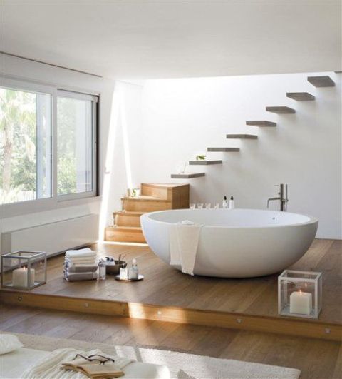 Refined Bathroom Design Inspired By Coco Chanel Style - DigsDigs