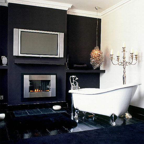 23 Traditional Black  And White  Bathrooms  To Inspire DigsDigs