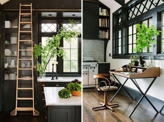 Traditional Home With Vintage Touches From A Library