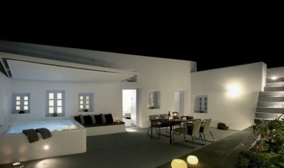 Traditional Villa In Greece With Ultra-Minimalist Interiors