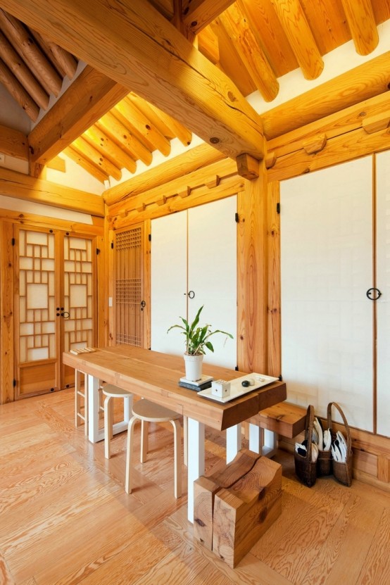 Traditions And Modernity Together In One House