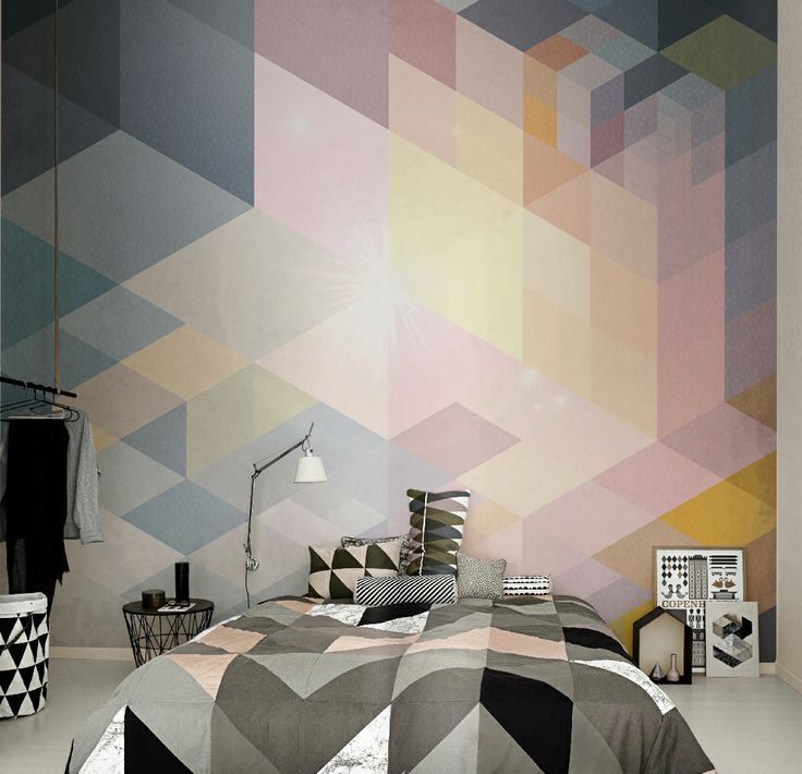 40 Trendy And Eye-Catching Geometric Bedroom Décor Ideas - DigsDigs 40 Trendy And Eye-Catching Geometric Bedroom Décor Ideas - DigsDigs