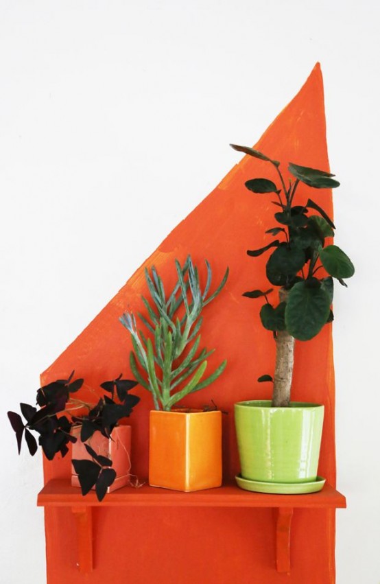 Trendy Color Block Home Decor Ideas