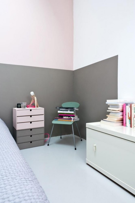 Trendy Color Block Home Decor Ideas
