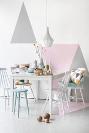 Trendy Color Block Home Decor Ideas