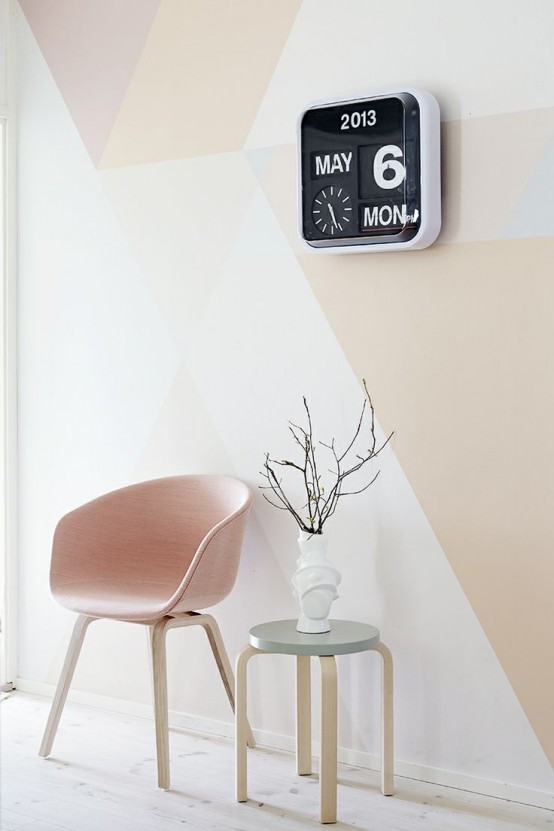 Trendy Color Block Home Decor Ideas