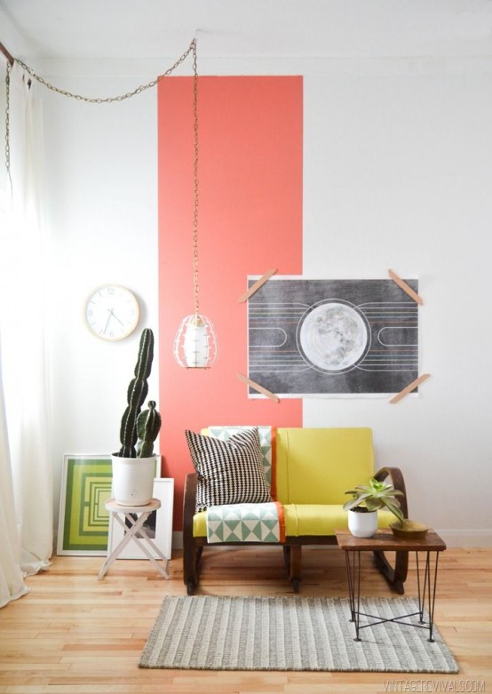 Trendy Color Block Home Decor Ideas