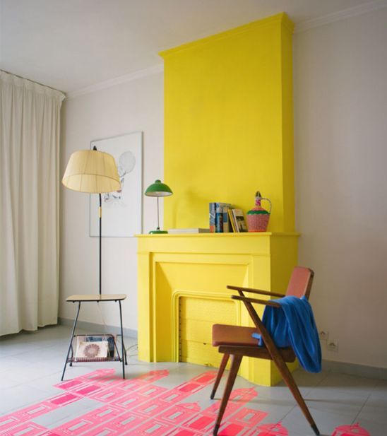 Trendy Color Block Home Decor Ideas