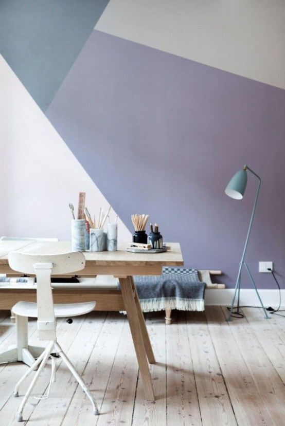 Trendy Color Block Home Decor Ideas