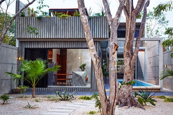 Tropical Casa T With Bold Earth, Wind And Fire Parts