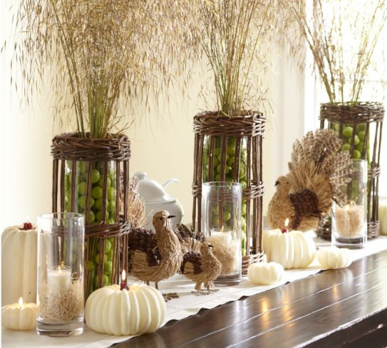 Cool Turkey Decorations For Your Thanksgiving Table - DigsDigs